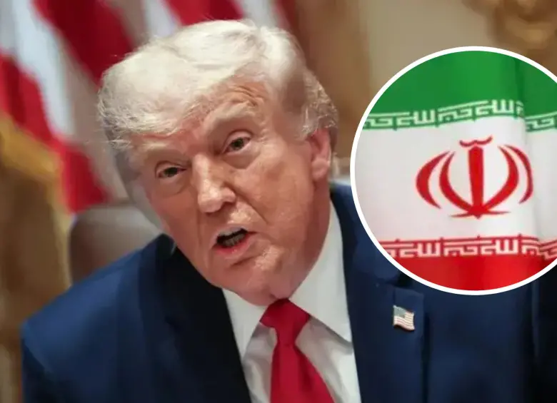 Hackers atacan sistemas de agua potable en EE. UU.: al menos siete estados están afectados. En la imagen, Donald Trump y la bandera de Irán. Foto: EFE.