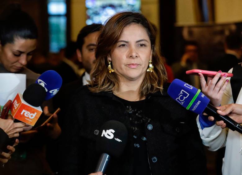 Jhénifer Mojica, ministra de Agricultura, tiene una de las carteras con la ejecución del presupuesto más rezagada. FOTO COLPRENSA