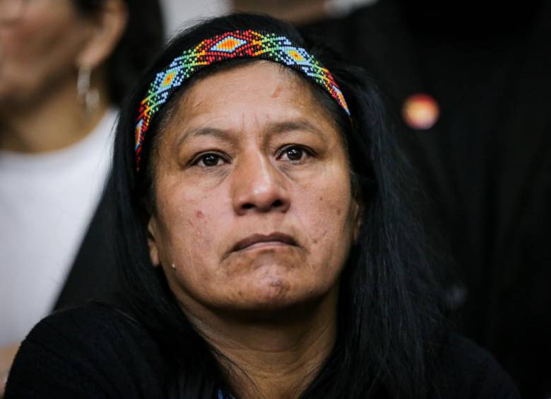 El Consejo de Estado dio curso formal a un expediente que cuestiona el procedimiento mediante el cual Aida Quilcué se integró a la aspiración vicepresidencial junto a Iván Cepeda en las pasadas elecciones presidenciales. FOTO: Colprensa