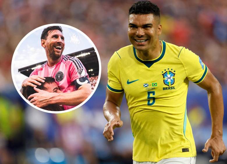 Tras años de intensas batallas defendiendo las camisetas del Real Madrid y el Barcelona, Casemiro y Lionel Messi volverán a compartir terreno de juego, esta vez como aliados en el Inter Miami. FOTO: Getty y redes sociales @LeoMessi