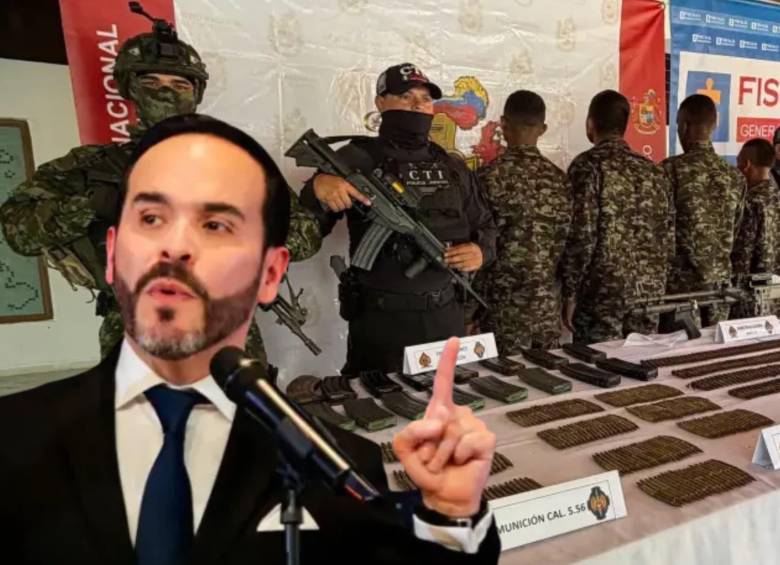 El presidente confirmó 148 capturas durante la operación Perla. Del total, 75 corresponden a casos de extorsión y 32 a hechos relacionados con secuestro. Foto: Colprensa / Cortesía