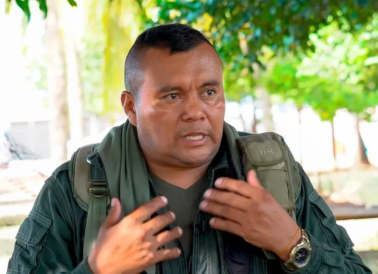 Alias Calarcá, jefe disidente del Estado Mayor de los Bloques y Frente. Foto: captura de video
