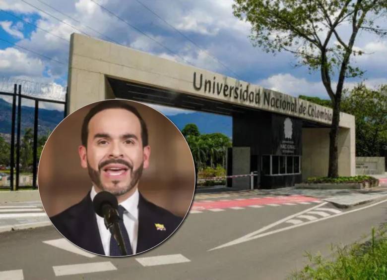 El presidente Abelardo de La Espriella advirtió que la Policía Nacional podrá ingresar a los campus universitarios cuando se presenten este tipo de situaciones. Foto: Cortesía 