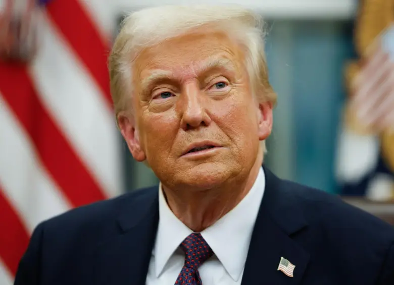 El presidente de Estados Unidos, Donald Trump, también está siendo investigado por presuntos vínculos con Epstein. FOTO: Getty