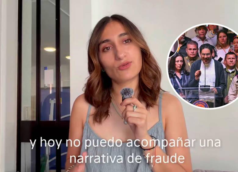 “La democracia no puede ser un valor que defendamos solo cuando el resultado nos favorece” Laura Sarabia le pide a Petro y Cepeda respetar la democracia. Foto: Captura de video @laurisarabia / etty