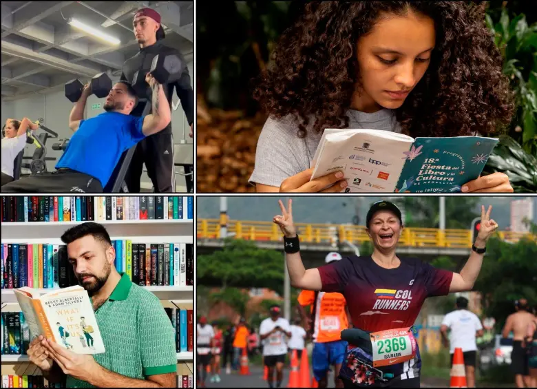 Leer más, comer mejor, hacer más ejercicio, correr una maratón, son muchas las metas que las personas se hacen a comienzo del año. Aquí unas claves y ejemplos para cumplirlas. FOTOS EL COLOMBIANO y cortesía