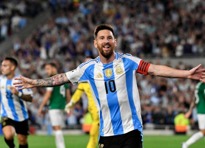 Messi es el goleador de la actual Eliminatoria con seis tantos. FOTO: Tomada del X @Argentina