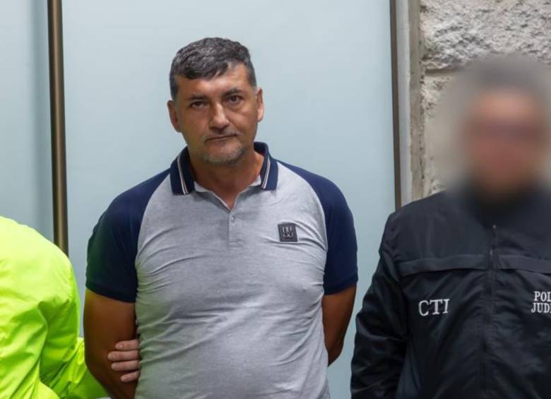 Simeón Pérez, alias el Viejo, noveno capturado por homicidio de Miguel Uribe. Foto: Fiscalía