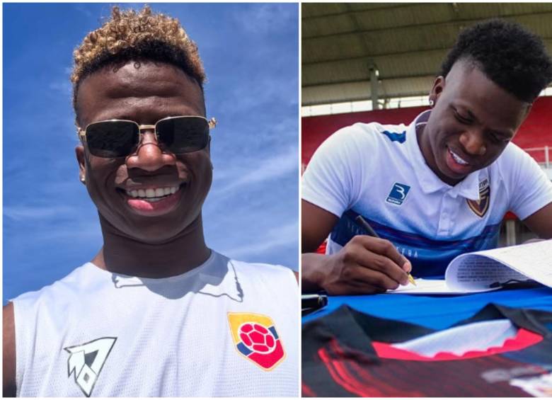 Ricardo Rincón, un influencer oriundo de Cali, de 23 años y conocido masivamente en redes sociales como el “Vini colombiano”, jugará como profesional en Venezuela. FOTO: Tomada de redes sociales @vinicolombia_7