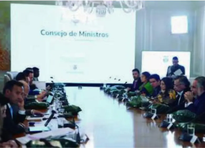 Los consejos de ministros televisados se volvieron una herramienta crucial de Petro para presionar a sus ministros en público. FOTO cortesía