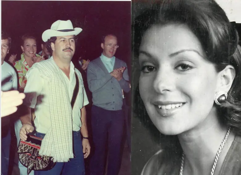 Pablo Escobar y Virginia Vallejo tuvieron una relación amorosa de cerca de cinco años. FOTOS: ARCHIVO EL COLOMBIANO