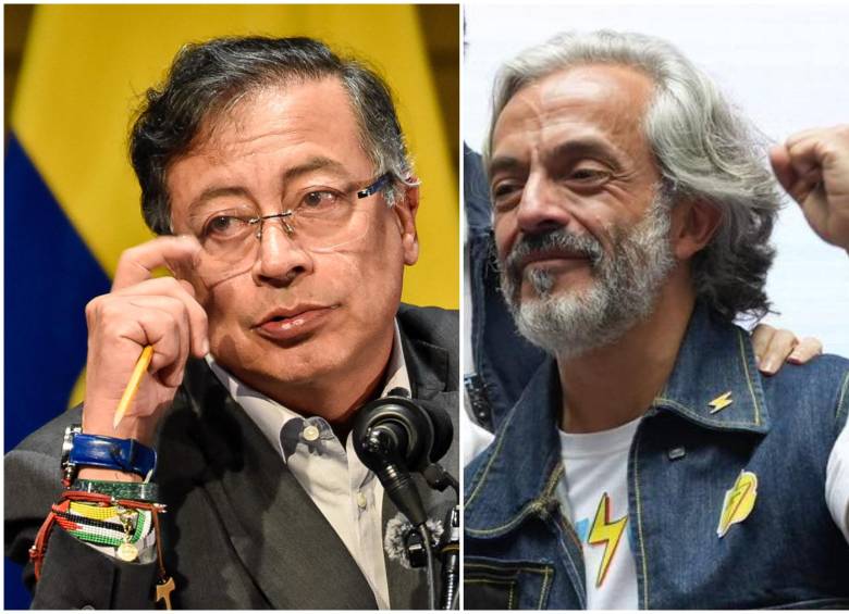 El presidente Gustavo Petro volvió a causar polémica en redes sociales luego de lanzar presuntos comentarios homofóbicos contra Oviedo y la oposición. FOTO: Colprensa y redes sociales @PalomaValenciaL