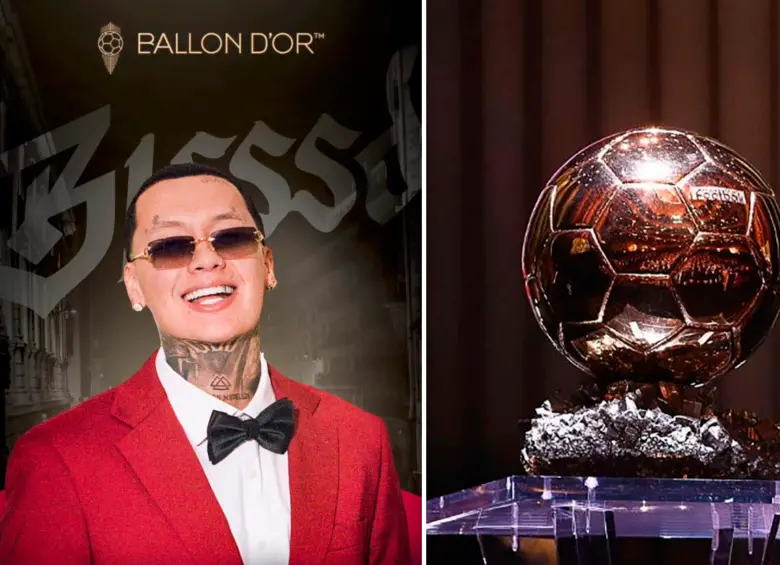 Blessd anunció que estará cantando en la alfombra roja de la ceremonia del Balón de Oro. FOTOS Cortesía y Getty