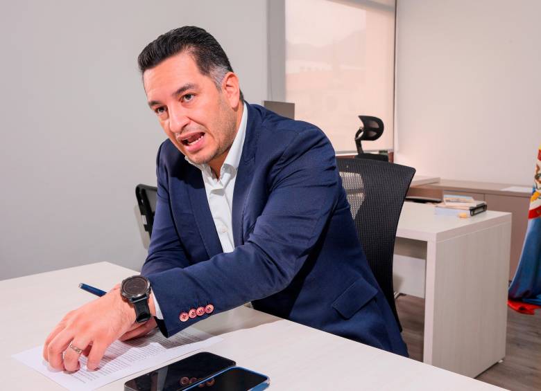 Andrés Idárraga, secretario de Transparencia de la Presidencia, y ministro encargado de Justicia. FOTO: Colprensa