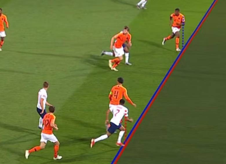 El fuera de juego o fuera de lugar es una de las normas más polémicas actualmente en el mundo del fútbol mundial. FOTO: Cortesía Skysports