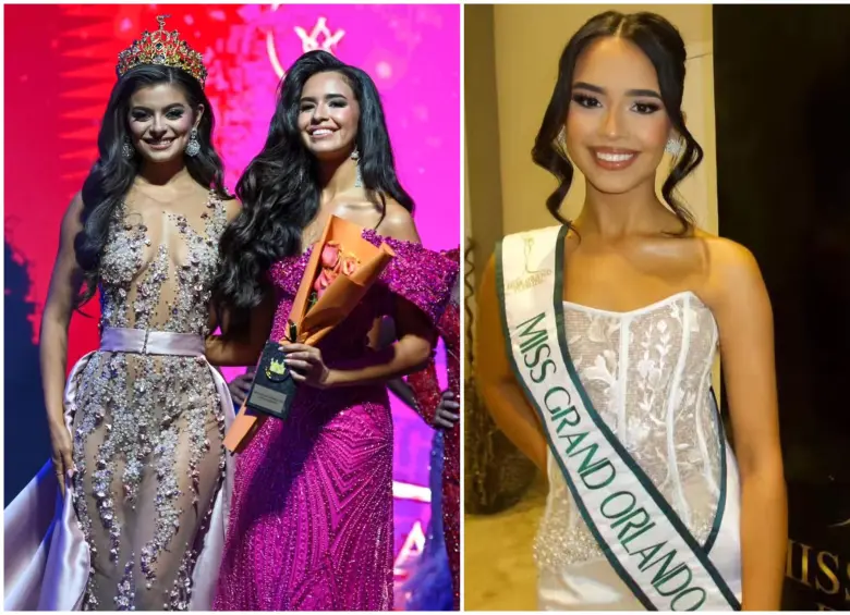 La organización Miss Grand Florida confirmó la pérdida de la soberana de 2025 y de su acompañante. FOTO: Tomada de redes sociales @skarlentrodriguez