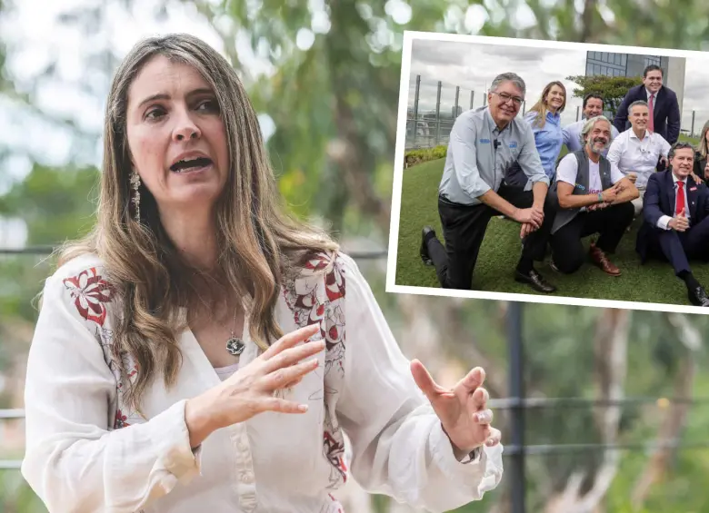 Valencia, quien en la consulta tiene una intención de voto del 23 %, triplica a rivales como Galán y Dávila. FOTO CAMILO SUÁREZ/COLPRENSA