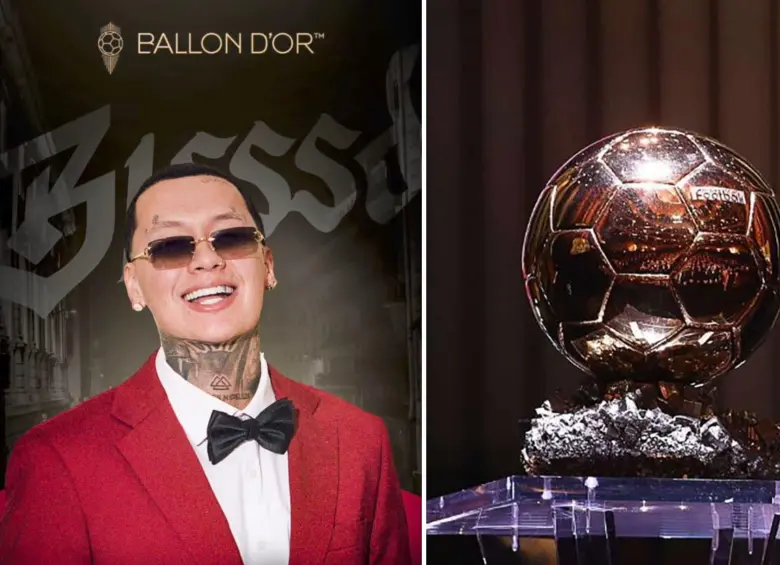 Blessd anunció que estará cantando en la alfombra roja de la ceremonia del Balón de Oro. FOTOS Cortesía y Getty