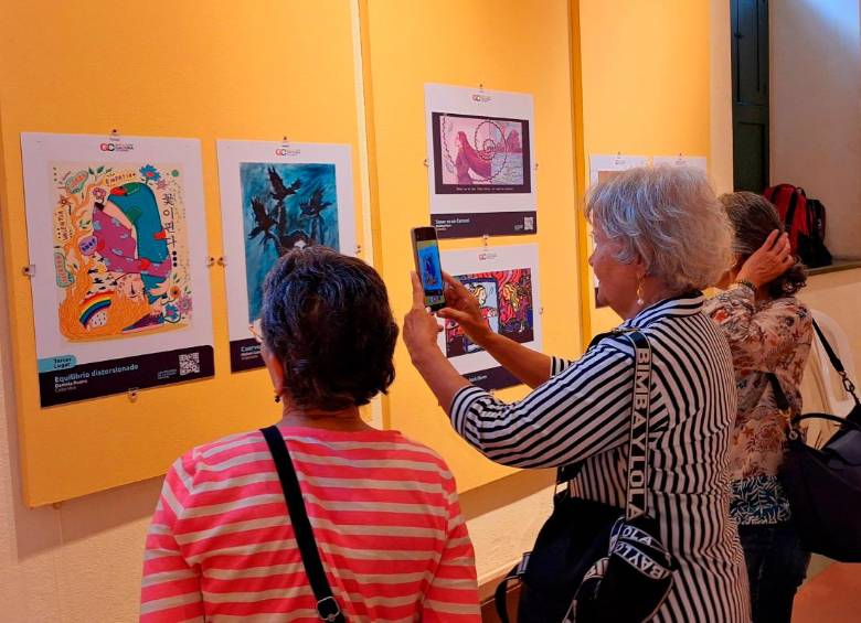 La muestra Creatividad y Salud Mental fue posible gracias a la alianza entre el Museo Universitario Universidad de Antioquia (Muua), el Grupo Cetep y el Programa de Salud de la UdeA. FOTO cortesía Dirección de Comunicaciones UdeA / Andrea Vargas