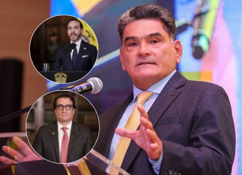 El procurador Gregorio Eljach se pronunció sobre una iniciativa que impulsa el gobierno de Abelardo de la Espriella y su ministro de Justicia, Iván Cancino, sobre el papel de la Procuraduría en los procesos penales. Fotos: Colprensa