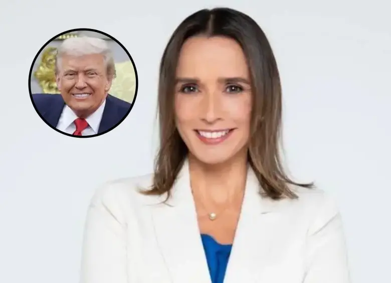 María Consuelo Araújo llega a relacionarse con la administración de Donald Trump, que apoyó a De la Espriella en campaña. Foto: Cortesía/Getty.