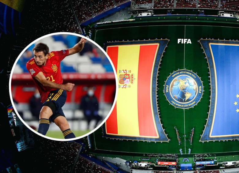 Récord negativo en el Mundial: Oyarzabal, media hora sin contacto en el España vs Cabo Verde Foto: FIFA / redes sociales @mikel10oyar