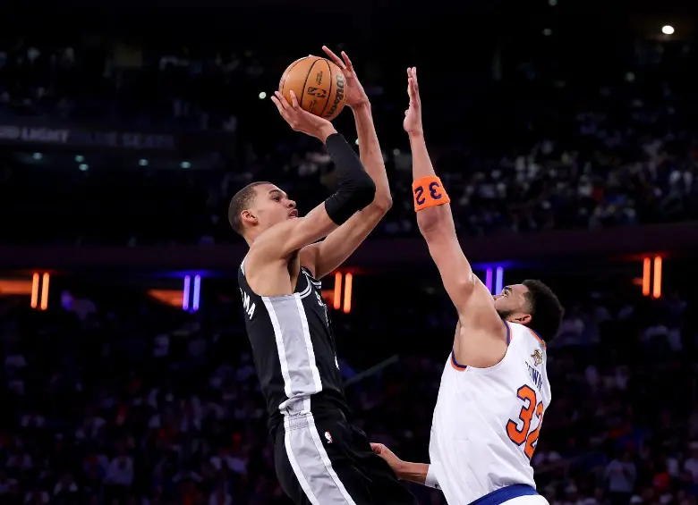 Victor Wembanyama se medirá ante Jalen Brunson por el MVP Finals de la NBA. FOTO: GETTY