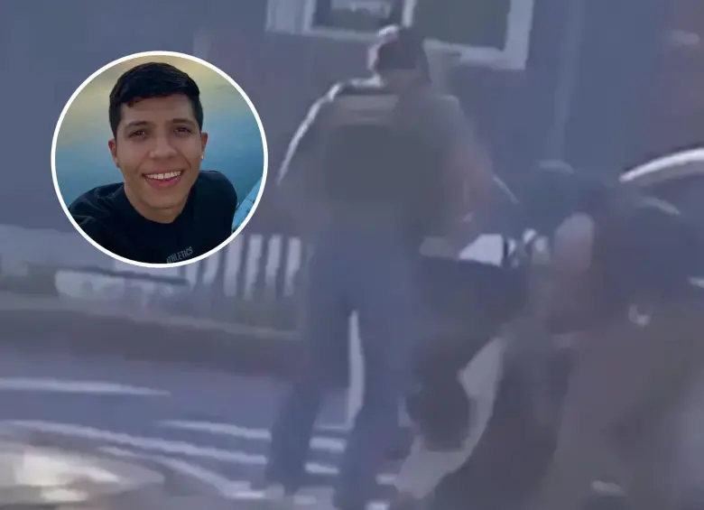 Imágenes del procedimiento de ICE en el que asesinaron a Durán. Foto: Redes sociales.
