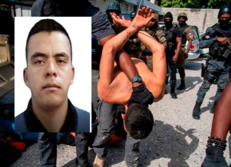 Germán Rivera es el señalado líder de los mercenarios que mataron a Jovenel Moïse. FOTOS EFE Y CORTESÍA 