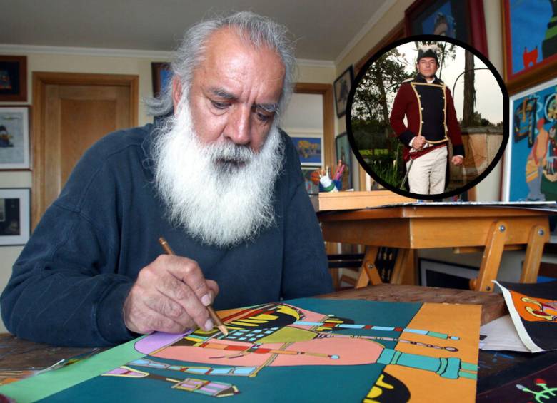 Gustavo Angaria Jr. habló de los últimos días junto a su padre, quien murió a sus 83 años en la mañana del viernes. Fotos: Colprensa