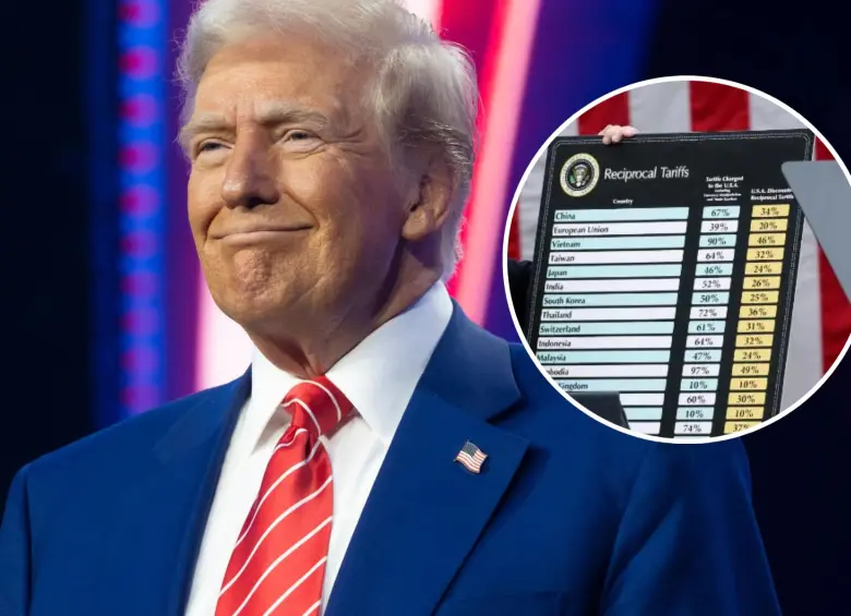 Esto ocurrió después de que la Corte Suprema anulara los aranceles recíprocos de Trump, que lo obliga a devolver miles de millones cobrados bajo poderes de emergencia cuestionados. FOTO: Getty