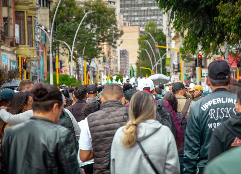 Paro nacional en Colombia convocado por centrales obreras y sindicatos, y apoyado por el Gobierno Petro. FOTO: MinTrabajo
