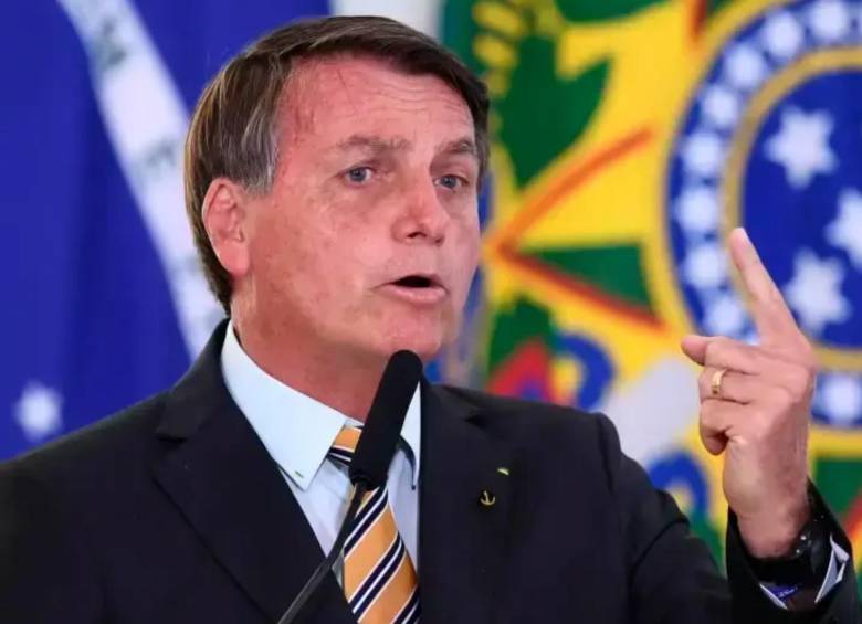 El expresidente de Brasil, Jair Bolsonaro. FOTO: AFP