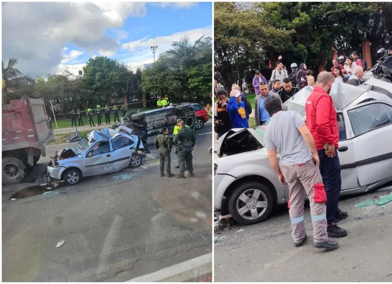 Las autoridades hicieron presencia en la localidad de Barrios Unidos para atender el caso y confirmar los hechos. FOTO: Redes sociales @PasaenBogota