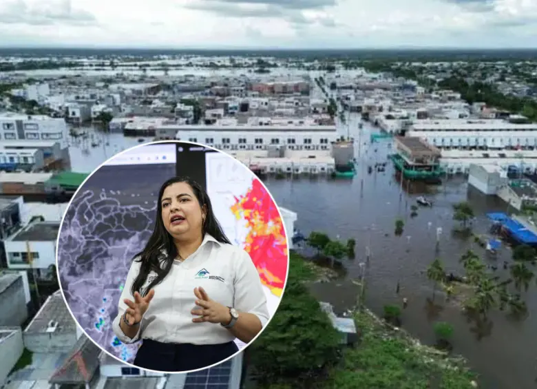En medio de la crisis que sufren varios departamentos del país, especialmente Córdoba, el Ideam dio detalles sobre el impacto del tercer frente frío en Colombia. FOTOS: Alcaldía de Montería y Colprensa