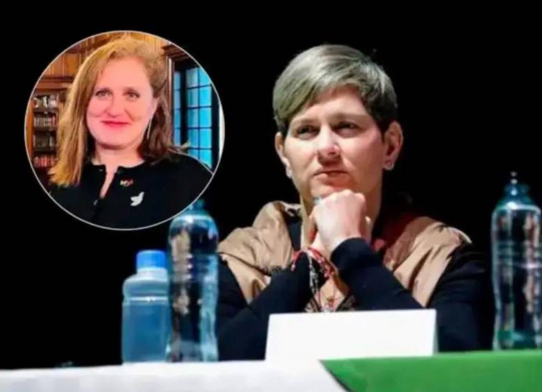 La exasesora presidencial Eva Ferrer hizo graves acusaciones contra la exprimera dama, Verónica Alcocer. Fotos: redes sociales y Colprensa