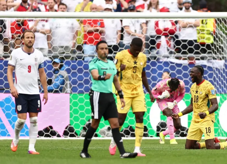 El 0-0 ante Ghana deja a los británicos en la cima, pero obligados a sellar su boleto a la siguiente ronda el próximo sábado ante Panamá en Nueva York. FOTO: AFP