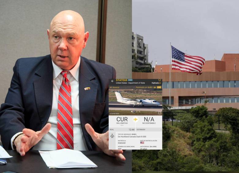 John McNamara, encargado de negocios de Estados Unidos en Colombia integra la delegación que viajó desde el país norteamericano a Venezuela con el fin de restablecer relaciones diplomáticas. Fotos: Andrés Camilo Suárez Echeverry y redes sociales 