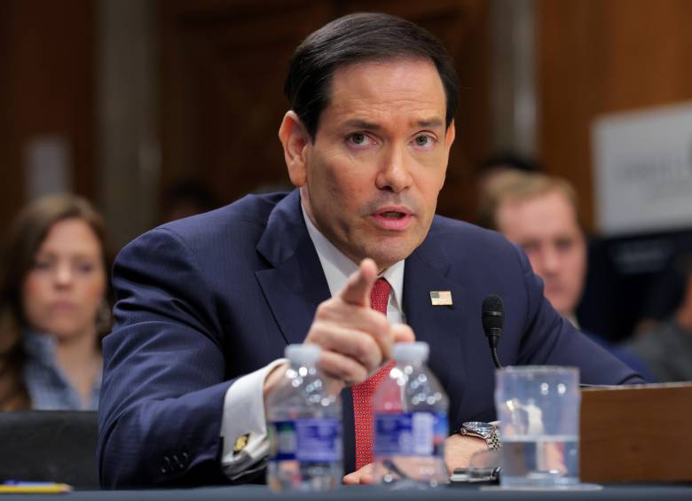  El secretario de Estado, Marco Rubio, encabezó el último ataque de la Casa Blanca a la Corte Penal Internacional. Foto: Anna Moneymaker/Getty Images