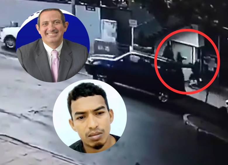 Leonel Enrique Llanos Paternina fue capturado en Villavicencio, Meta. Foto: Captura de video.