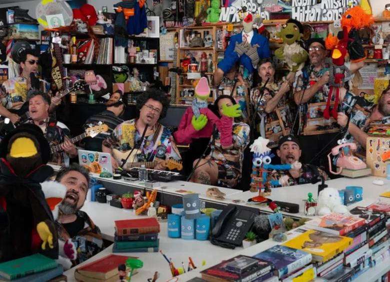 31 Minutos se presentó este fin de semana en el Festival Estéreo Picnic. FOTO: CAPTURA DE PANTALLA DE VIDEO.