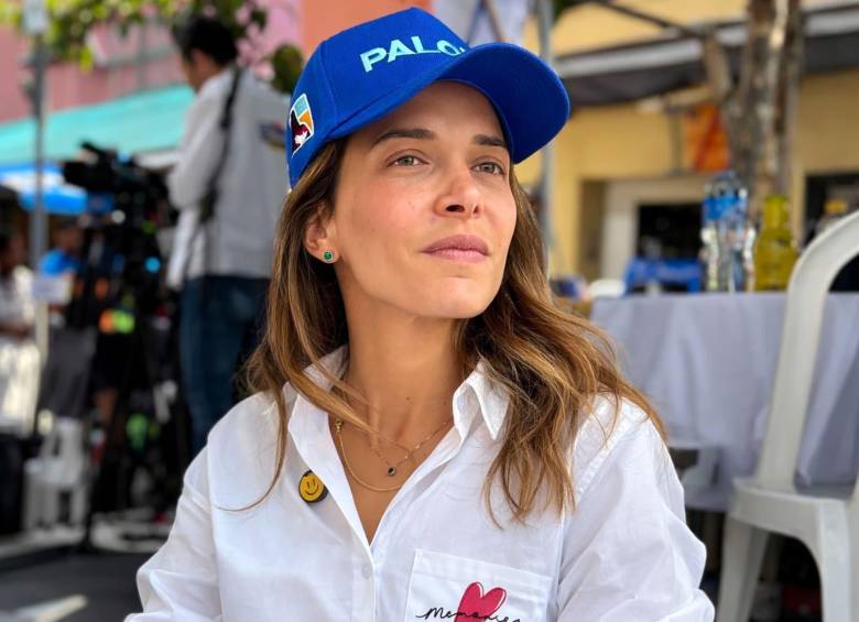 Posada aseguró que respalda completamente la candidatura presidencial de Paloma Valencia que se medirá este domingo en la consulta de la centro derecha. FOTO: Redes Sociales @mariaposada1