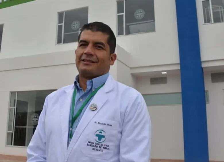 Alexander Mesa Romero, suspedido agente interventor de la EPS Coosalud. Foto: redes sociales.