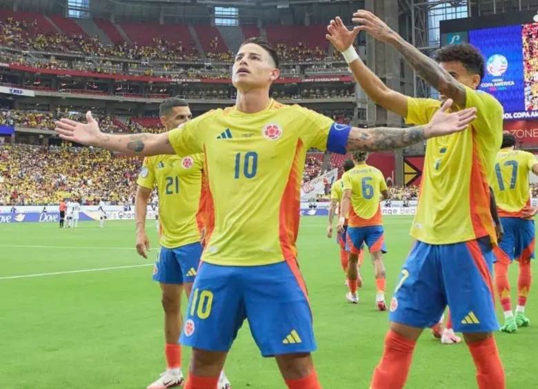 James Rodríguez fue el mejor de la Selección Colombia durante la Copa América que se jugó en Estados Unidos en 2024. FOTO: FCF