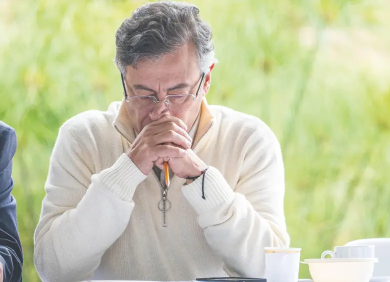 Aunque le quedan pocos días en Palacio, Gustavo Petro insiste en desacreditar los resultados de las elecciones presidenciales que eligieron a Abelardo de la Espriella como próximo mandatario. FOTO GETTY