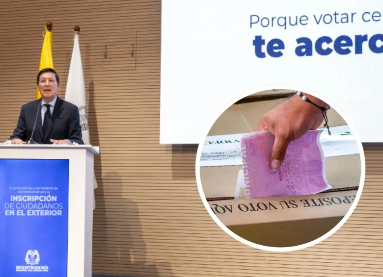A la fecha, 1.096.368 colombianos en el exterior están habilitados para votar. El periodo de votaciones en el exterior es de una semana. FOTO: Registraduría Nacional y Juan Antonio Sánchez 
