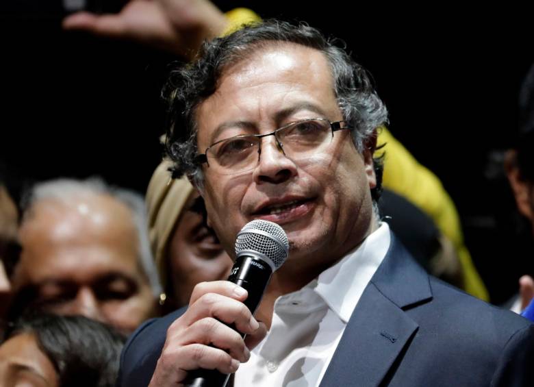 Gustavo Petro será el presidente de Colombia para el periodo 2022-2026. FOTO: EFE/Carlos Ortega