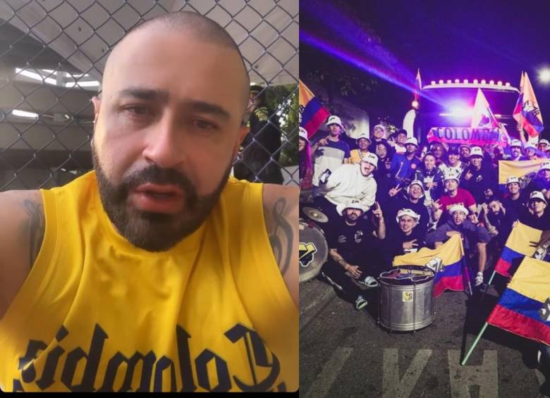 DJ Pope denunció por medio de sus redes sociales que él y varios de sus amigos fueron víctimas de un presunto ataque armado en Barranquilla. FOTO: Captura de historia, Instagram y foto @djpope
