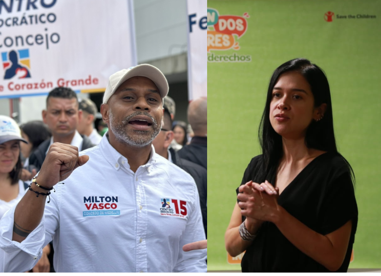 Milton Vasco y Diana Carmona llegarán a encabezar Metroparques y Buen Comienzo, respectivamente. FOTOS: REDES SOCIALES