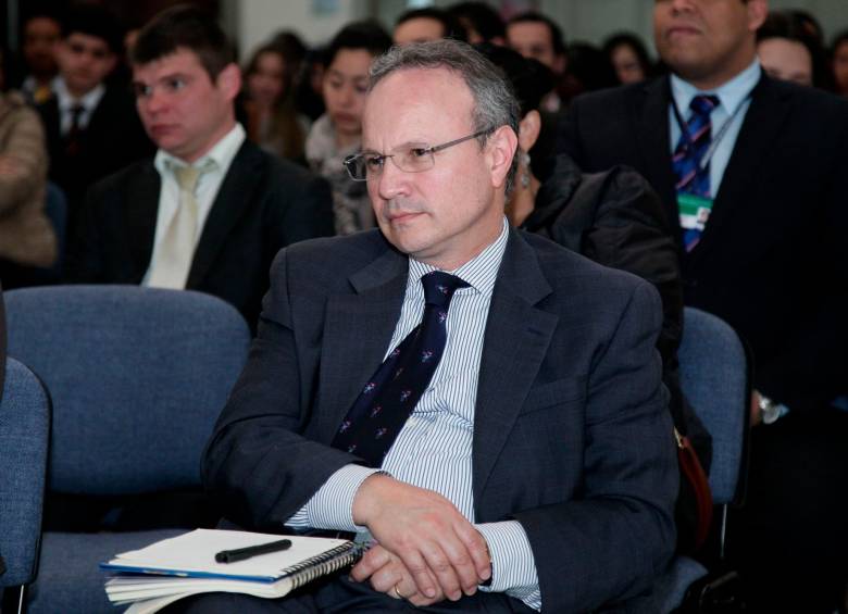 Mauricio Baquero, actual embajador de Colombia en Panamá. FOTO: COLPRENSA